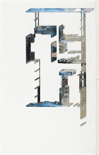 Drawing for Sculpture of Building #51
