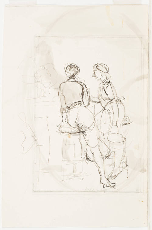 Study for "Coke Break"
