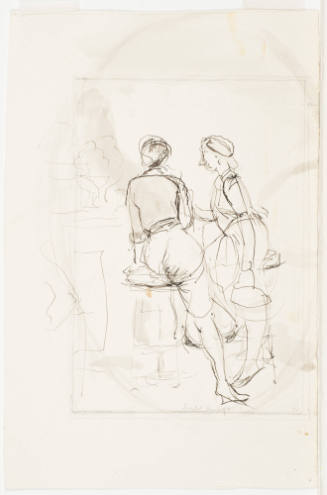 Study for "Coke Break"