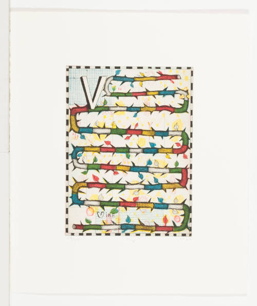 "V"