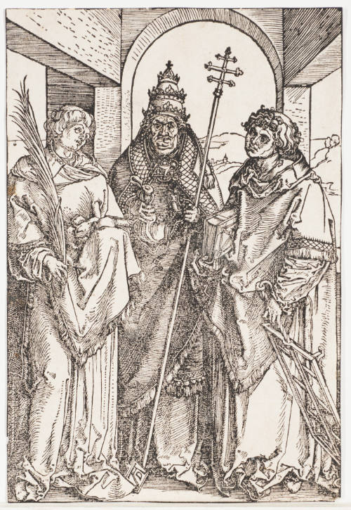 Saints Stephen, Sixtus and Lawrence