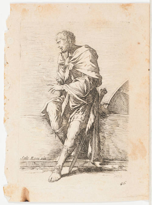 Soldier Seated