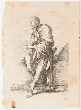 Soldier Seated