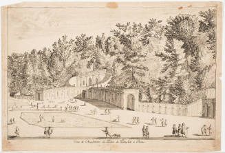 View of the Amphitheater of the Pamphile Palace in Rome (Veue de l'Amphiteatre du Palais de Pamphile a Rome)