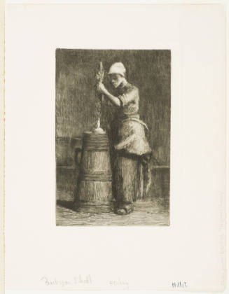 Woman Churning Butter (La Baratteuse)