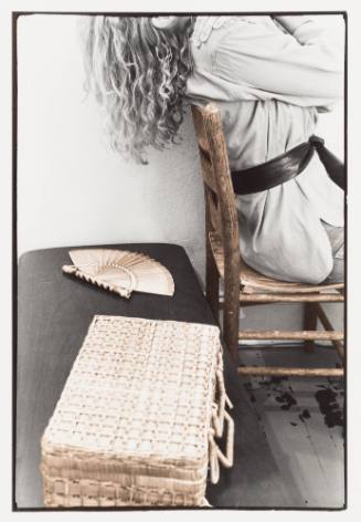 Self Portrait with Fan and Basket #2
