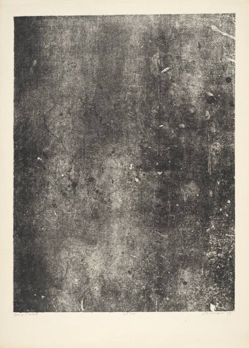 Soot (La suie), plate 6 from portfolio13 titled  Expanses, Partitions (Etendues, Parois), from the Phenomena (Les Phénomènes) series