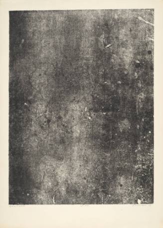 Soot (La suie), plate 6 from portfolio13 titled  Expanses, Partitions (Etendues, Parois), from the Phenomena (Les Phénomènes) series