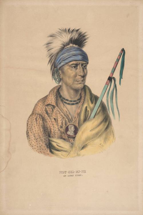 NOT-CHI-Mi-NE, An Idway Chief