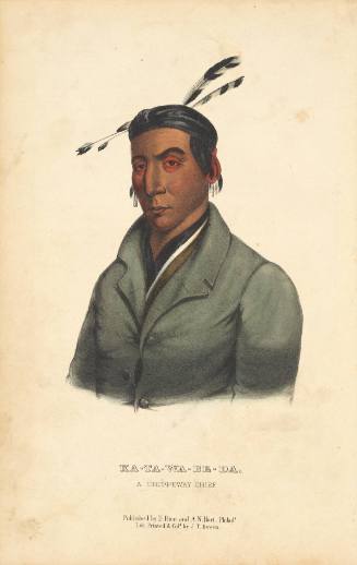 KA-TA-WA-BE-DA, a Chippeway Chief
