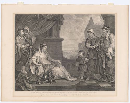 Moses Brought to Phararoh's Daughter