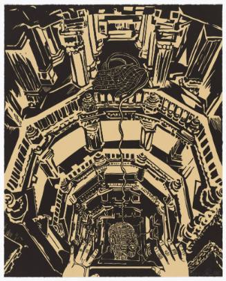 Oracle in the Baoli; Page from Sultana's Dream