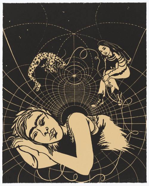 Birth of Three Sultanas; Page from Sultana's Dream