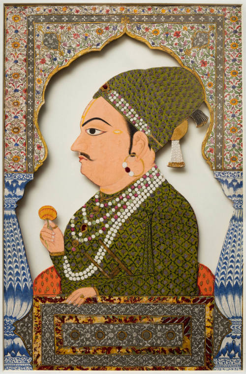 Double Portrait of a Kutch Ruler