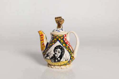 Bootsy Collins and Kathryne Gardette Teapot
