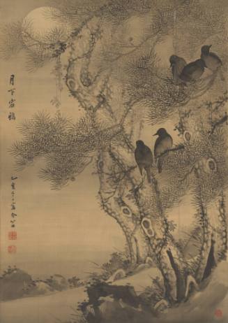 Crows under the Moon 