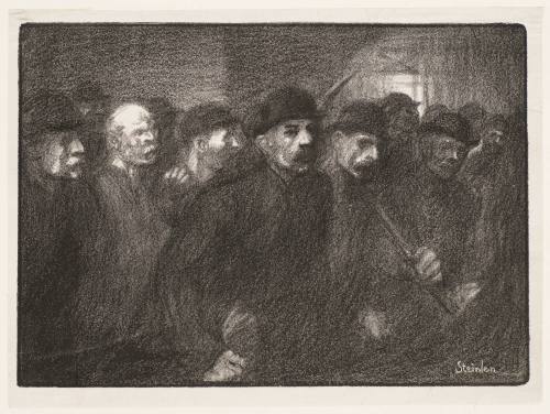 Workmen Coming from the Factory