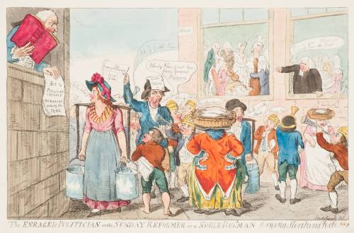 The Enraged Politician or The Sunday Reformer or A Noble Bellman Crying Stinking Fish