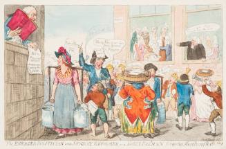 The Enraged Politician or The Sunday Reformer or A Noble Bellman Crying Stinking Fish