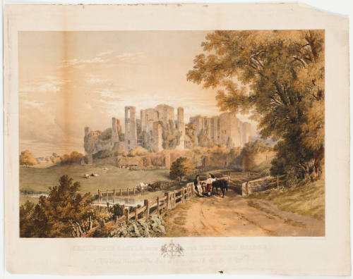 Kenilworth Castle form the Tiltyard Bridge