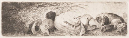 The Harvester and His Dog