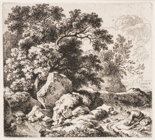 The Traveler Adjusting His Show