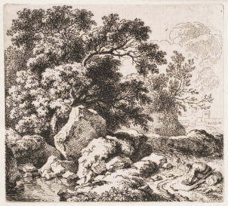 The Traveler Adjusting His Show