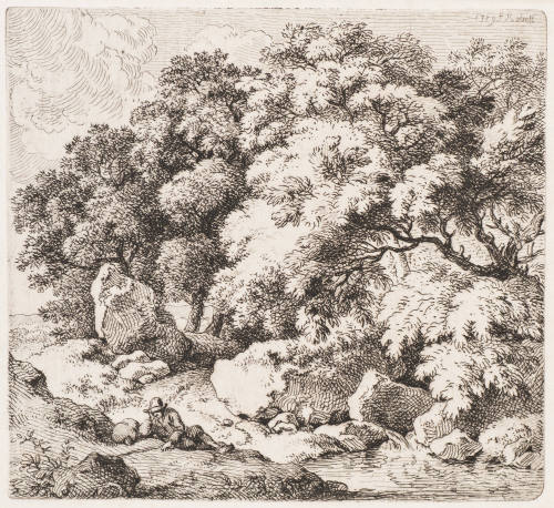 The Traveler Resting Beside a Spring