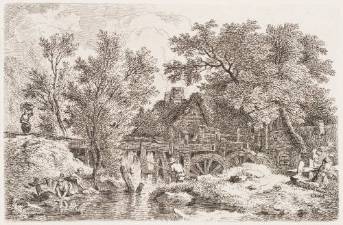 The Washerwomen Near the Mill