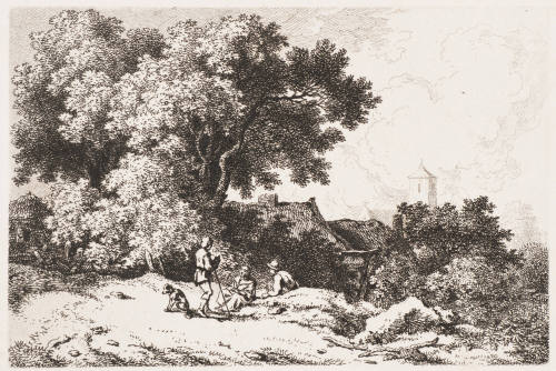 The Hamelt on the Side of the Hill