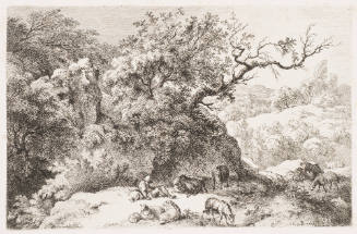 The Flock Crossing the Stream