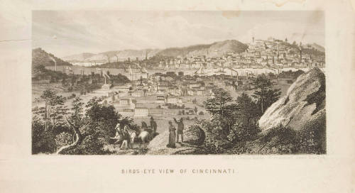 Birds-Eye View of Cincinnati