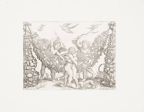 Four Cupids Playing