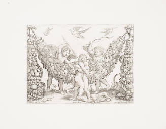 Four Cupids Playing