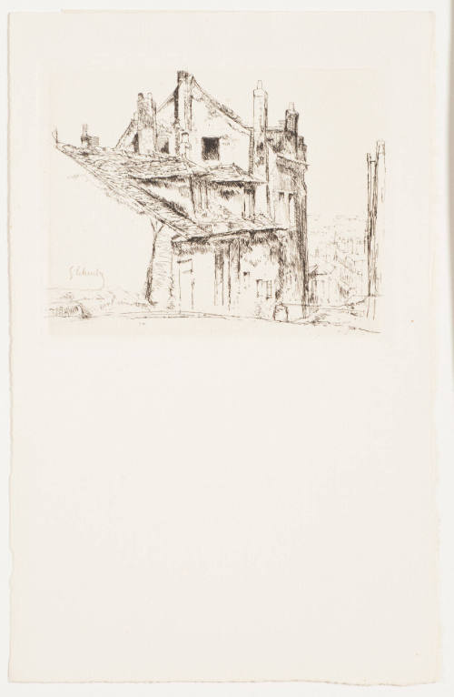 La Rue du Mont-Cenis, a Montmartre