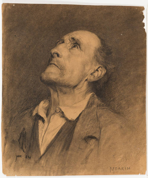 Old Man Looking Upward