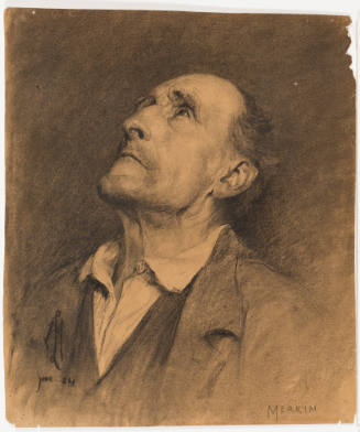 Old Man Looking Upward