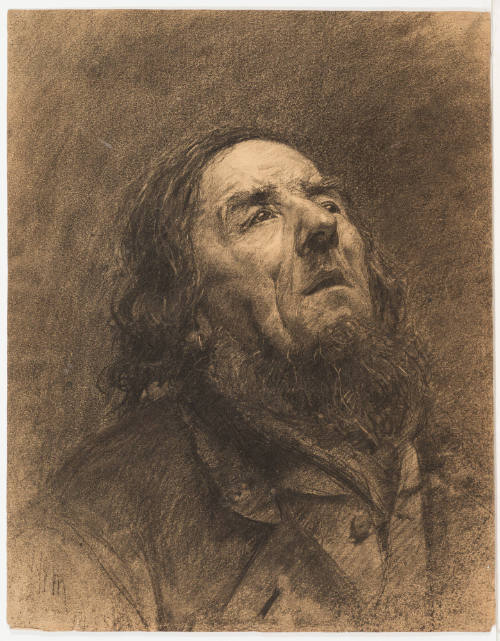 Old Man Looking Upwards