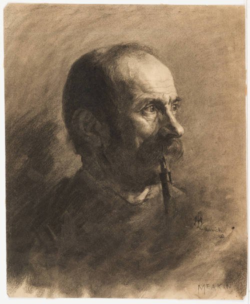 Man Smoking Pipe