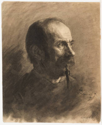 Man Smoking Pipe