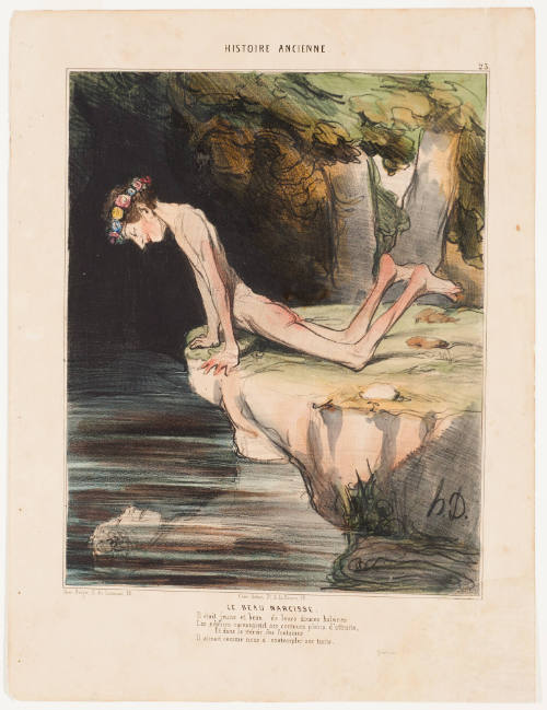 The Handsome Narcissus (Le beau Narcisse)