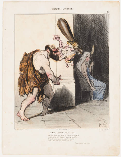 Hercules Tamed by Love (Hercule domté par l'amour)