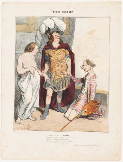 Apelles and Campaspe (Apelles et Campaste)