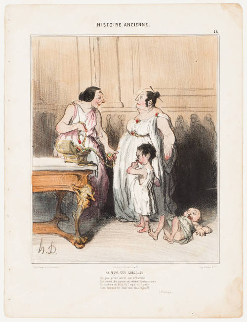 The Mother of the Gracchi (La mére des gracques)