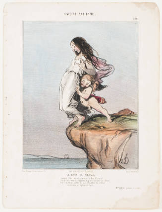 The Death of Sappho (La mort de Sapho)