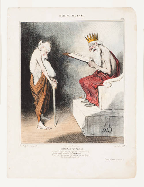 The Forgiveness of Minos (Clémence de Minos)