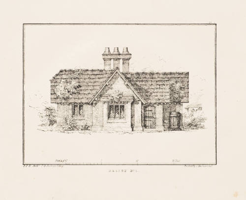 Front Elevation of a Labourer's Cottage in the Old English Style