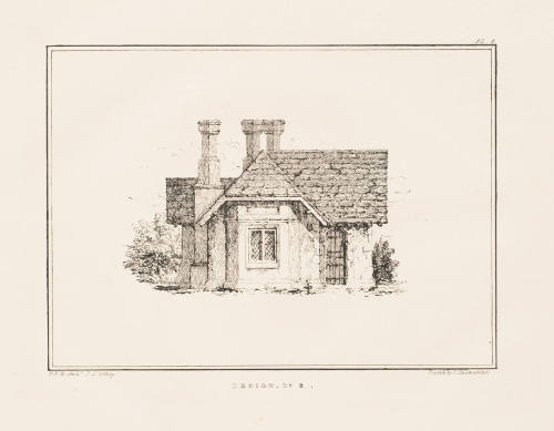 Front Elevation of a Labourer's Cottage in the Old English Style