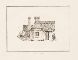 Front Elevation of a Labourer's Cottage in the Old English Style