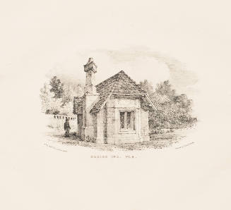 Perspective View of a Labourer's Cottage in the Old English Style